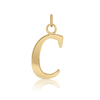 ITI NYC Capitolina Extra Bold Italic in Sterling Silver (13mm) (100% Polished with Bail)