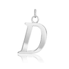 ITI NYC Capitolina Extra Bold Italic in Sterling Silver (13mm) (100% Polished with Bail)