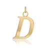 ITI NYC Capitolina Extra Bold Italic in 14K Gold (13mm) (100% Polished with Bail)