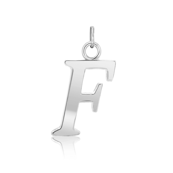 ITI NYC Capitolina Extra Bold Italic in Sterling Silver (13mm) (100% Polished with Bail)
