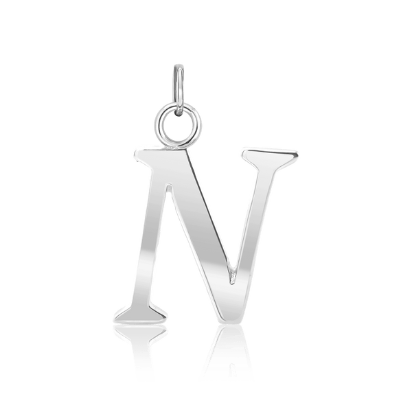 ITI NYC Capitolina Extra Bold Italic in 14K Gold (13mm) (100% Polished with Bail)