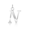 ITI NYC Capitolina Extra Bold Italic in Sterling Silver (13mm) (100% Polished with Bail)