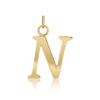 ITI NYC Capitolina Extra Bold Italic in 14K Gold (13mm) (100% Polished with Bail)
