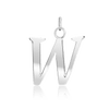 ITI NYC Capitolina Extra Bold Italic in Sterling Silver (13mm) (100% Polished with Bail)