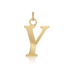 ITI NYC Capitolina Extra Bold Italic in 14K Gold (13mm) (100% Polished with Bail)