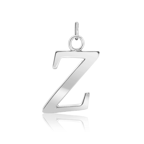 ITI NYC Capitolina Extra Bold Italic in Sterling Silver (13mm) (100% Polished with Bail)