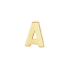 Block Initials in 14K Gold (10.00 mm)