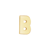 Block Initials in 14K Gold (10.00 mm)