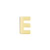 Block Initials in 14K Gold (10.00 mm)