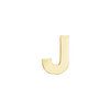 Block Initials in 14K Gold (10.00 mm)