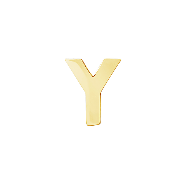 Block Initials in 14K Gold (10.00 mm)