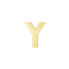 Block Initials in 14K Gold (10.00 mm)