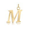 ITI NYC Capitolina Extra Bold Italic in 14K Gold (13mm) (100% Polished with Bail)