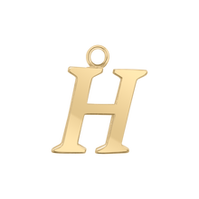 Load image into Gallery viewer, Capitolina Extra Bold Italic Initials with 1 Jump Ring (13 mm)
