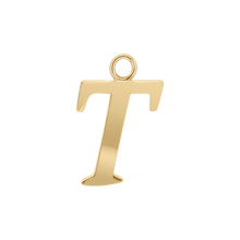 Load image into Gallery viewer, Capitolina Extra Bold Italic Initials with 1 Jump Ring (13 mm)
