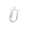 Capitolina Extra Bold Italic Initials with 1 Jump Ring (13 mm)