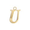 Capitolina Extra Bold Italic Initials with 1 Jump Ring (13 mm)