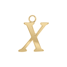 Load image into Gallery viewer, Capitolina Extra Bold Italic Initials with 1 Jump Ring (13 mm)
