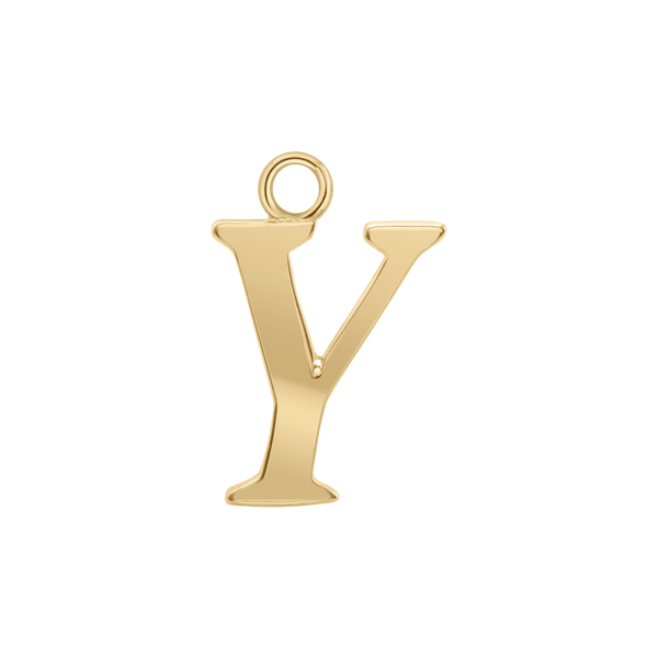 Capitolina Extra Bold Italic Initials with 1 Jump Ring (13 mm)