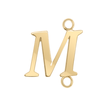 Load image into Gallery viewer, Capitolina Extra Bold Italic Initials with 2 Jump Rings (13 mm)
