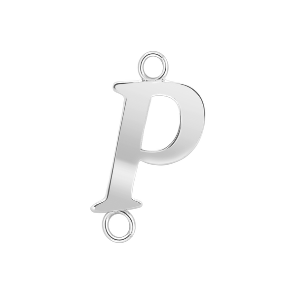 Capitolina Extra Bold Italic Initials with 2 Jump Rings (13 mm)