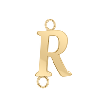 Load image into Gallery viewer, Capitolina Extra Bold Italic Initials with 2 Jump Rings (13 mm)
