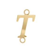 Load image into Gallery viewer, Capitolina Extra Bold Italic Initials with 2 Jump Rings (13 mm)
