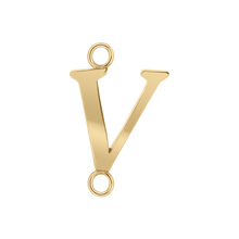 Load image into Gallery viewer, Capitolina Extra Bold Italic Initials with 2 Jump Rings (13 mm)
