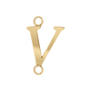 Capitolina Extra Bold Italic Initials with 2 Jump Rings (13 mm)