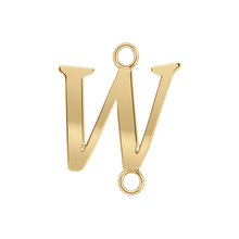 Load image into Gallery viewer, Capitolina Extra Bold Italic Initials with 2 Jump Rings (13 mm)
