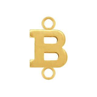 Clarenwood Initials with 2 Jump Rings in 14K Gold (5 mm)