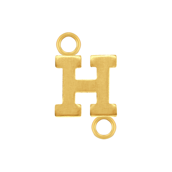 Clarenwood Initials with 2 Jump Rings in 14K Gold (5 mm)