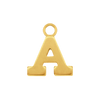 Clarenwood Initials with 1 Jump Ring in 14K Gold (5 mm)