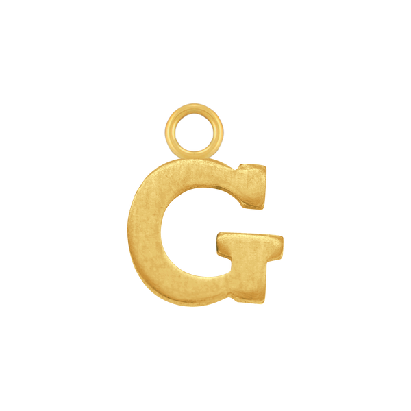 Clarenwood Initials with 1 Jump Ring in 14K Gold (5 mm)