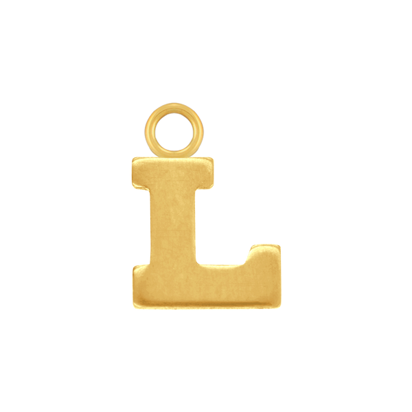 Clarenwood Initials with 1 Jump Ring in 14K Gold (5 mm)