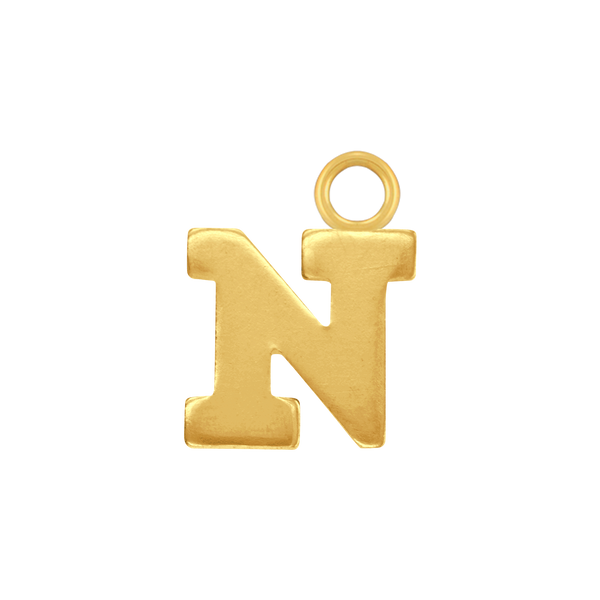 Clarenwood Initials with 1 Jump Ring in 14K Gold (5 mm)