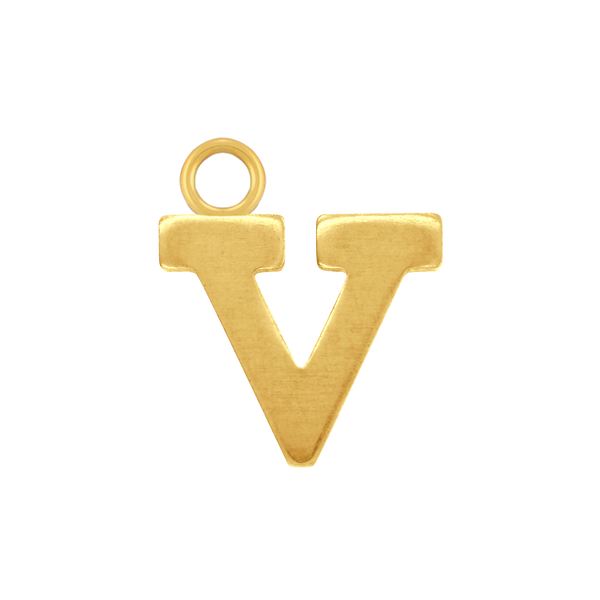Clarenwood Initials with 1 Jump Ring in 14K Gold (5 mm)