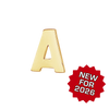 Block Initials in 14K Gold (12.00 mm)