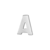 Block Initials in Sterling Silver (12.00 mm)