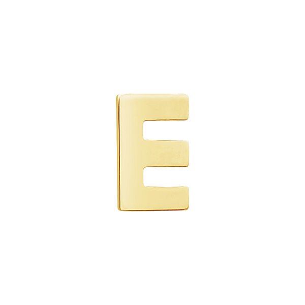 Block Initials in 14K Gold (12.00 mm)