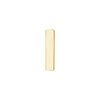 Block Initials in 14K Gold (12.00 mm)