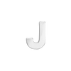 Block Initials in Sterling Silver (12.00 mm)