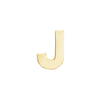 Block Initials in 14K Gold (12.00 mm)