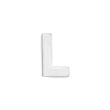 Block Initials in Sterling Silver (12.00 mm)