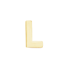 Block Initials in 14K Gold (12.00 mm)