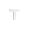 Block Initials in Sterling Silver (12.00 mm)