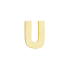 Block Initials in 14K Gold (12.00 mm)