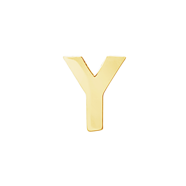 Block Initials in 14K Gold (12.00 mm)