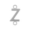 Highway Gothic Initials with 2 Jump Rings in 14K Gold (6 mm)