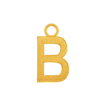 Load image into Gallery viewer, Highway Gothic Initials with 1 Jump Ring (6 mm)
